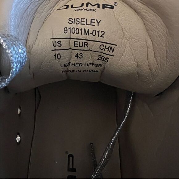 JUMP NEW YORK Men’s 75 By Jump Black | Red Mid Top Spike Toe Size 10 USA 43 EUR - Picture 10 of 10